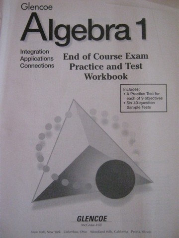 Algebra 1 End of Course Exam Practice & Test Workbook (P)