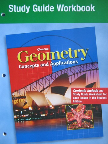 (image for) Glencoe Geometry Study Guide Workbook (P)