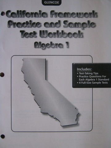 (image for) California Framework Practice & Sample Test WB Algebra 1 (CA)(P)