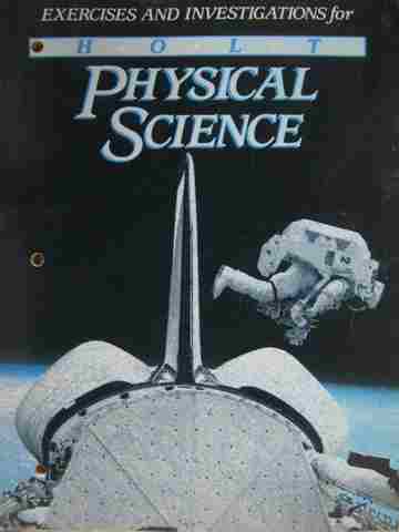 (image for) Holt Physical Science Exercises & Investigations (P) by Ramsey,