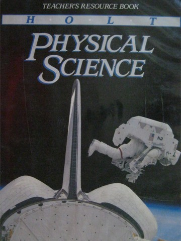 (image for) Holt Physical Science Teacher's Resource Book (TE)(Binder)