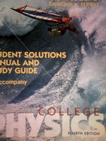 (image for) College Physics 4th Edition Student Solutions Manual (P)