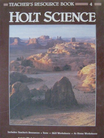 (image for) Holt Science 4 TRB (TE)(Binder) by Abruscato, Fossaceca,