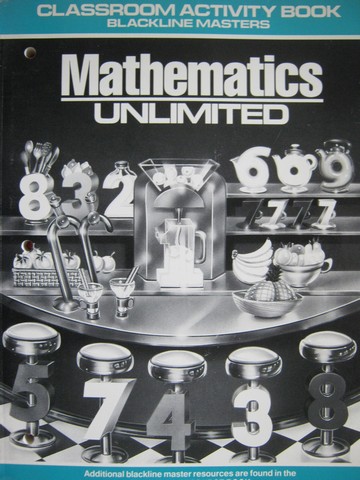(image for) Mathematics Unlimited 4 Classroom Activity Book BLM (P)