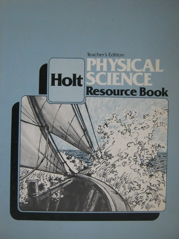 (image for) Holt Physical Science Resource Book TE (TE)(P) by Ramsey,