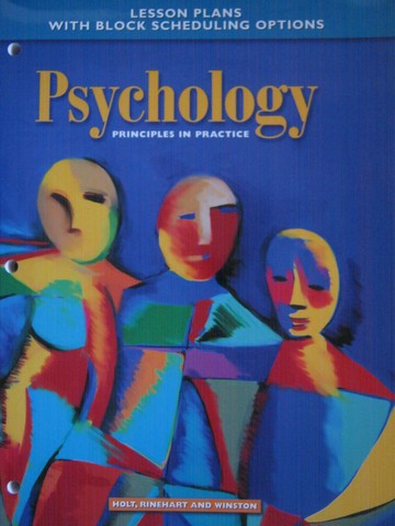 (image for) Psychology Principles in Practice Lesson Plans with Block (P)