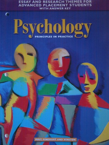 (image for) Psychology Principles in Practice Essay & Research Themes (P)