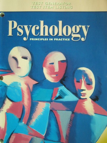 (image for) Psychology Principles in Practice Test Generator Test Item (P)