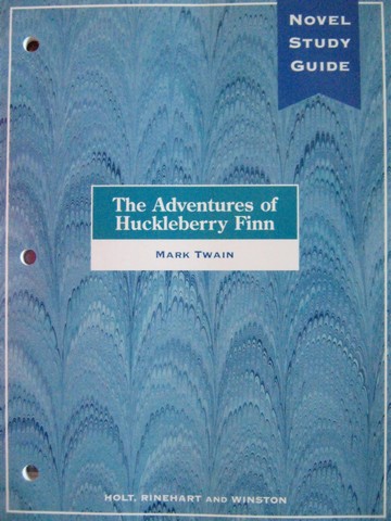(image for) Novel Study Guide The Adventures of Huckleberry Finn (P)
