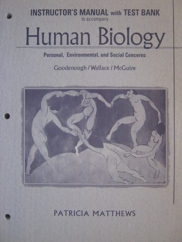 (image for) Human Biology Personal Environmental & Social Concerns IM (TE)(P