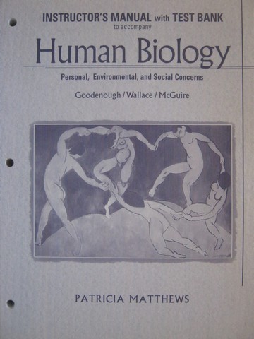 (image for) Human Biology Personal Environmental & Social Concerns IM (TE)(P