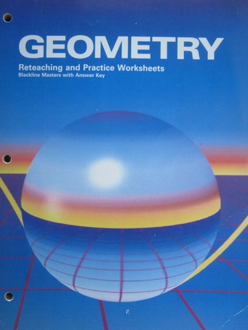 (image for) Geometry Reteaching & Practice Worksheets BLM with Answer (P)
