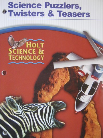 (image for) Holt Science & Technology Science Puzzles Twisters & Teasers (P)