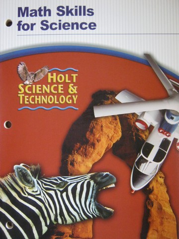(image for) Holt Science & Technology Math Skills for Science (P)