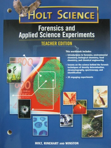 (image for) Forensics & Applied Science Experiments TE (TE)(P)