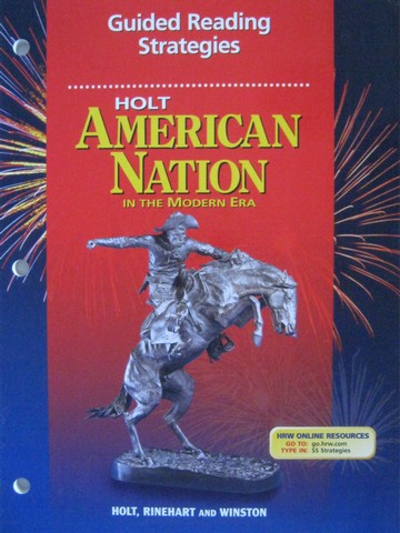 (image for) American Nation in the Modern Era Guided Reading Strategies (P)