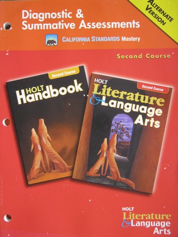 (image for) Diagnostic & Summative Assessments Alternate 2nd Course (CA)(P)