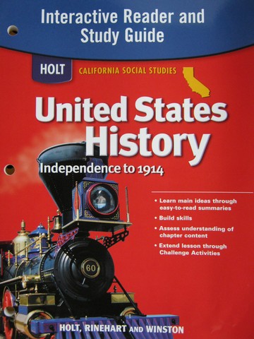 (image for) United States History Interactive Reader & Study Guide (CA)(P)
