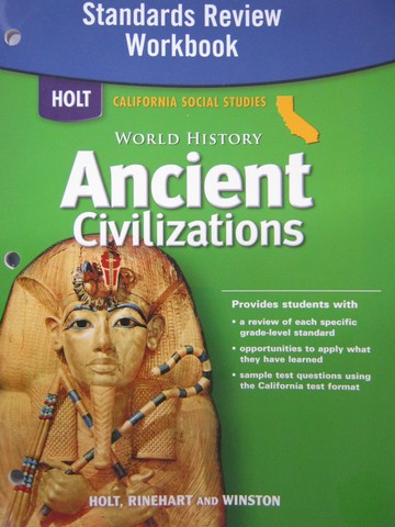 (image for) Ancient Civilizations Standards Review Workbook (CA)(P)