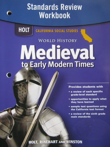 (image for) Medieval to Early Modern Times Standards Review Workbook (CA)(P) - Click Image to Close