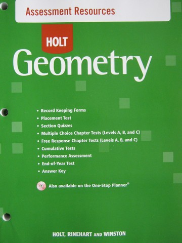 (image for) Geometry Assessment Resources (P)