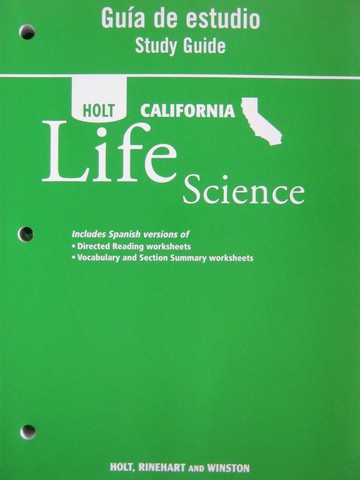 (image for) California Life Science Guia de estudio (CA)(P)