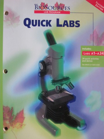 (image for) Holt BioSources A Quick Labs TE (TE)(P)