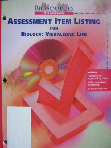 (image for) Holt BioSources Test Generator Assessment Item Listing (P)