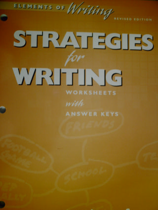 (image for) Elements of Writing Intro Revised Strategies for Writing (P)