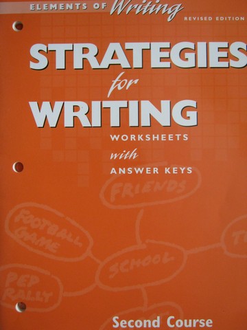 (image for) Elements of Writing 2nd Course Revised Strategies for Writing (P