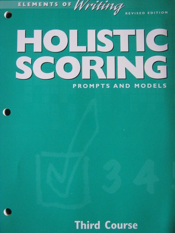 (image for) Elements of Writing 3rd Course Revised Holistic Scoring (P)