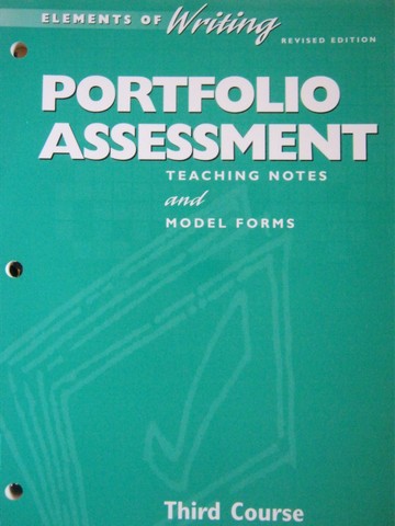 (image for) Elements of Writing 3rd Course Revised Portfolio Assessment (P)