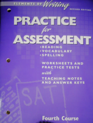 (image for) Elements of Writing 4th Course Revised Practice for Assess (P)
