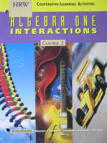 (image for) Algebra 1 Interactions Course 2 Cooperative-Learning (P)