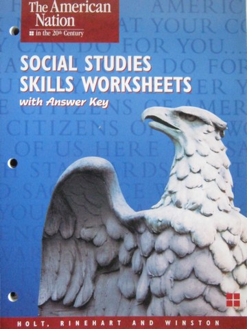 (image for) American Nation in the 20th Century Social Studies Skills WS (P)