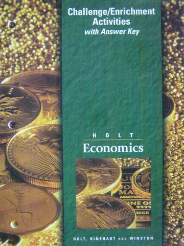 (image for) Holt Economics Challenge Enrichment Activities (P)