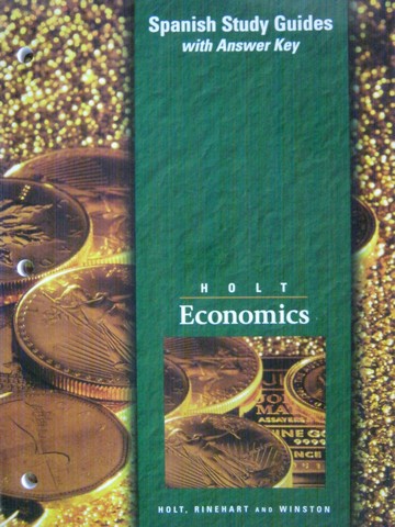 (image for) Holt Economics Spanish Study Guides with Answer Key (P)