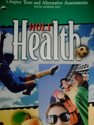(image for) Holt Health Chapter Tests & Alternative Assessments (P)