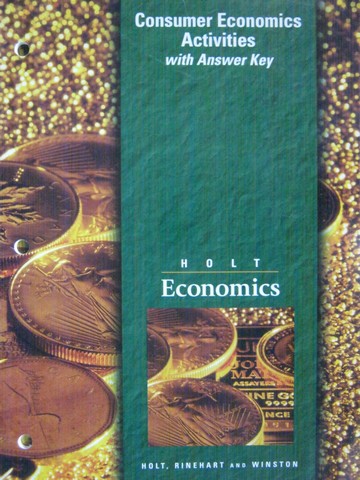 (image for) Holt Economics Consumer Economics Activities with Answer Key (P)