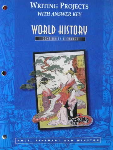 (image for) World History Continuity & Change Writing Projects (P)