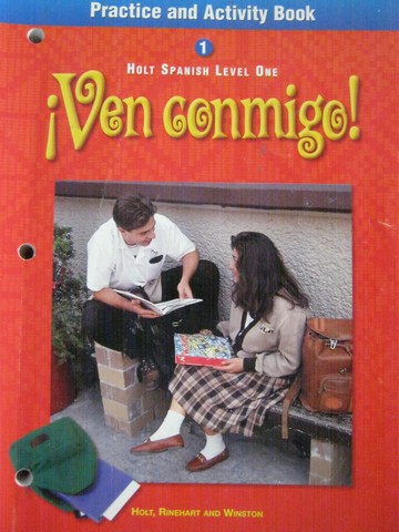 (image for) Ven conmigo! 1 Practice & Activity Book (P) by Miller & Todd