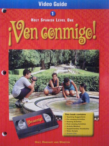(image for) Ven conmigo! 1 Video Guide (P) by Atkinson, Hardin, Underwood