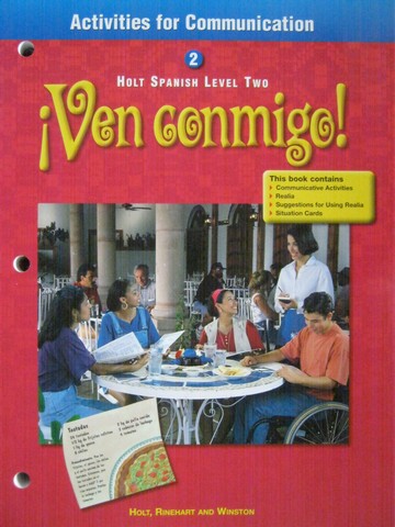 (image for) Ven conmigo! 2 Activities for Communication (P) by James,