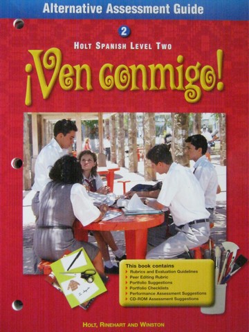 (image for) Ven conmigo! 2 Alternative Assessment Guide (P) by Purdy, Wright