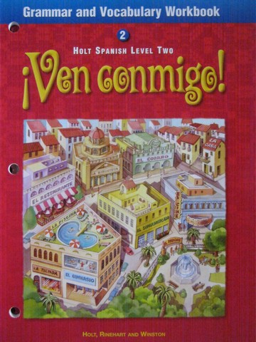 (image for) Ven conmigo! 2 Grammar & Vocabulary Workbook (P)