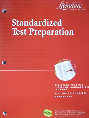 (image for) Elements of Literature 2nd Course Standardized Test Prep (P)