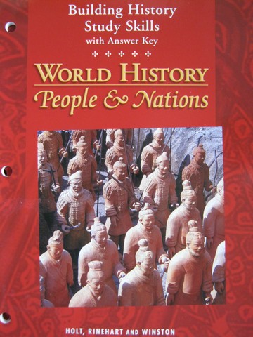 (image for) World History People & Nations Building History Study Skills (P)