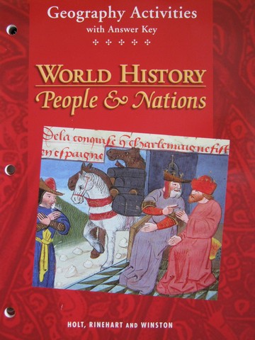 (image for) World History People & Nations Geography Activities (P)