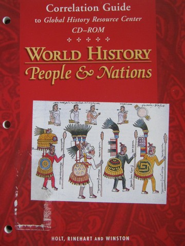 (image for) World History People & Nations Correlation Guide (P)
