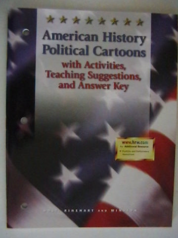 (image for) American History Political Cartoons with Activities Teaching (P)